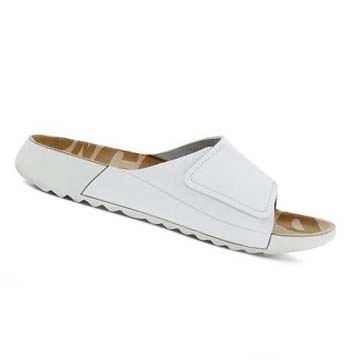 Women's Ecco 2nd Cozmo One Band Sandals White | SG 163YXF